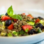 yeşil mercimek salatası diyet